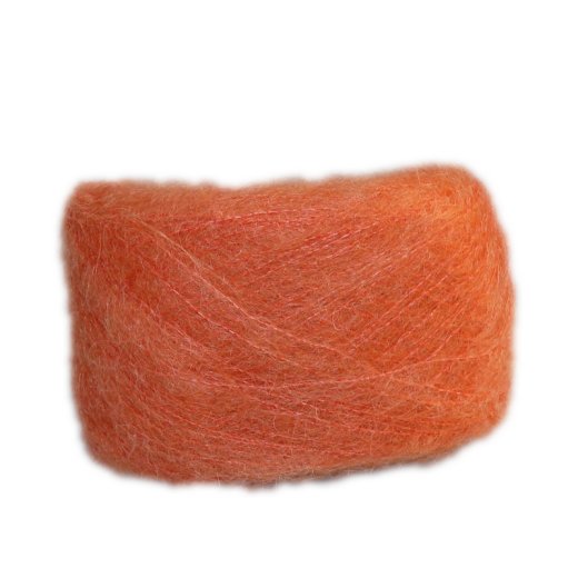 Burnt Orange - Brushed Mohair Extra Fine