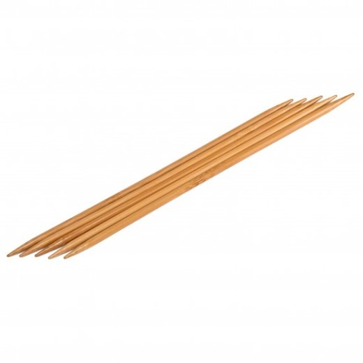 Nadelspiel Bambus 12,5 cm 3 mm